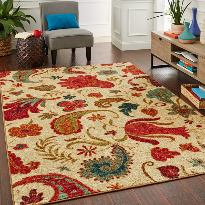 Andover Mills Virginia Multicolor Area Rug & Reviews Wayfair